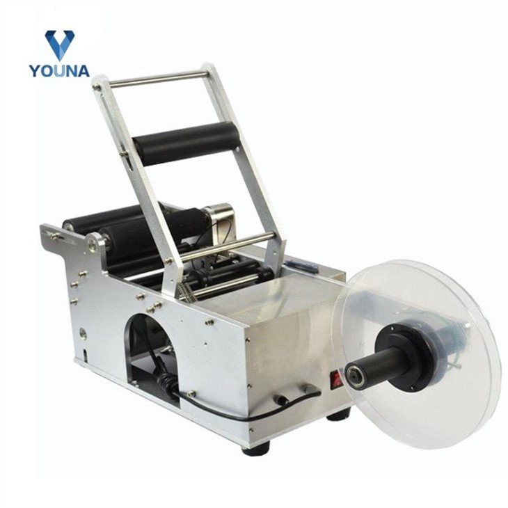 manual labeling machine round bottles (3)