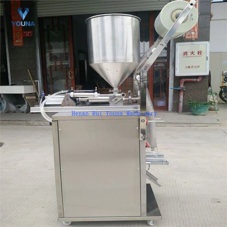 automatic 4 sides seal bag shampoo packing machine (1)