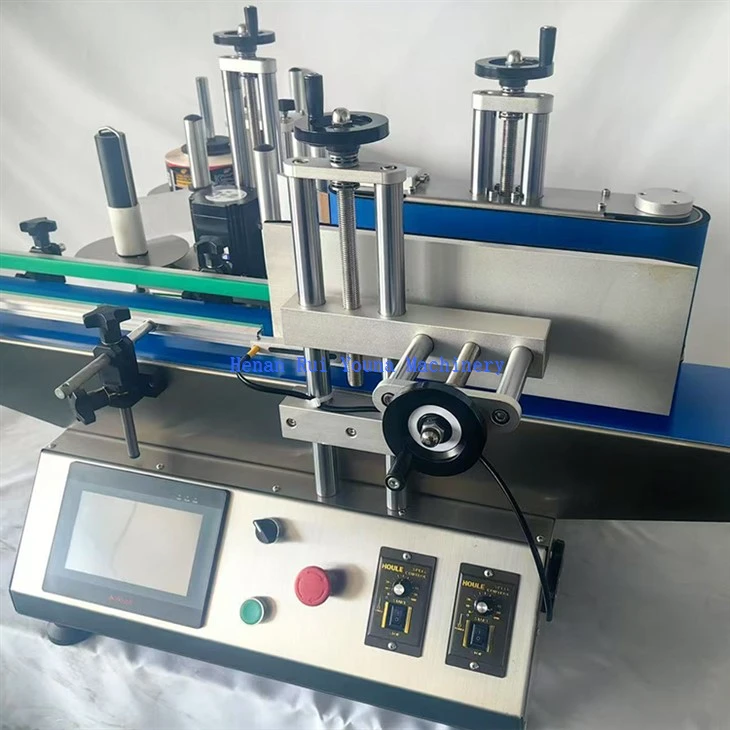 Automatic Tabletop Labeling Machine For Round Bottle high quality